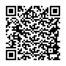 Código QR para número de teléfono +19788835862