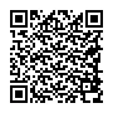 Codice QR per il numero di telefono +19788838432