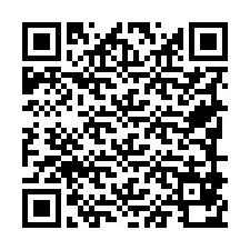 Codice QR per il numero di telefono +19789870423