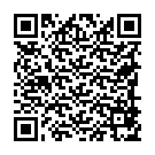 QR код за телефонен номер +19789875646