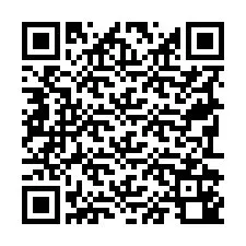 Código QR para número de teléfono +19792140160