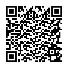 Código QR para número de teléfono +19792142756