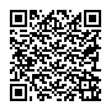 Código QR para número de teléfono +19792161209