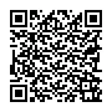 Código QR para número de teléfono +19792161228