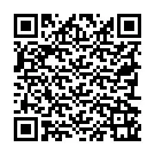 Código QR para número de telefone +19792161288