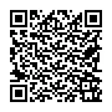 QR-код для номера телефона +19792161337