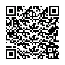 Código QR para número de teléfono +19792161367
