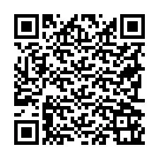 Código QR para número de teléfono +19792161392