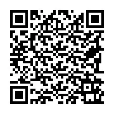 Código QR para número de telefone +19792161423