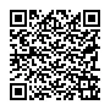 Código QR para número de telefone +19792161450