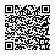 QR kód a telefonszámhoz +19792161454