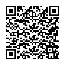 Kode QR untuk nomor Telepon +19792161665