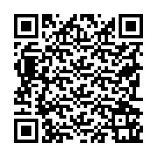 Código QR para número de telefone +19792161762