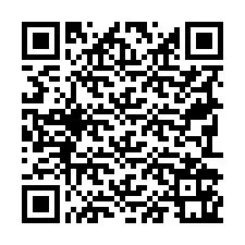 QR Code pour le numéro de téléphone +19792161920