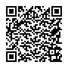 Codice QR per il numero di telefono +19792163877