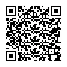 Código QR para número de teléfono +19792194169