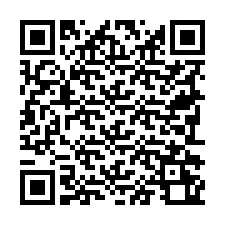 QR-koodi puhelinnumerolle +19792260134