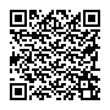 Código QR para número de teléfono +19792260542