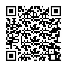 Kode QR untuk nomor Telepon +19792260580