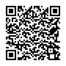 Código QR para número de teléfono +19792260627