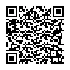 Código QR para número de teléfono +19792261239