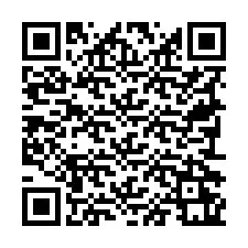 QR kód a telefonszámhoz +19792261288