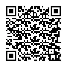 Codice QR per il numero di telefono +19792261358