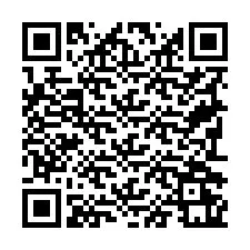 QR-koodi puhelinnumerolle +19792261361