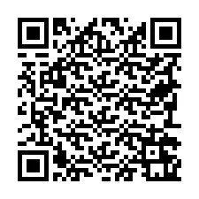 QR kód a telefonszámhoz +19792261806