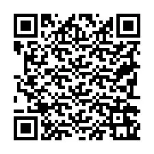 QR Code สำหรับหมายเลขโทรศัพท์ +19792261831