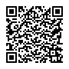 Código QR para número de teléfono +19792261841