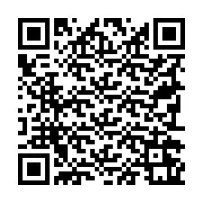 QR kód a telefonszámhoz +19792261890