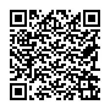 Código QR para número de teléfono +19792261917