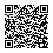 Código QR para número de teléfono +19792262032