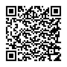 Código QR para número de teléfono +19792314926