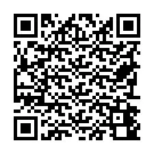 Código QR para número de teléfono +19792440087