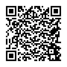 Código QR para número de teléfono +19792441757