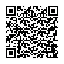 Código QR para número de telefone +19792441840