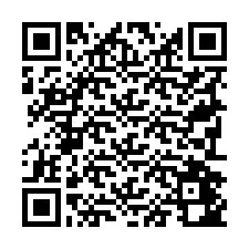 Código QR para número de telefone +19792442730