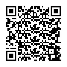 Código QR para número de telefone +19792443433