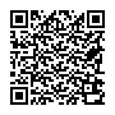 Código QR para número de teléfono +19792630027