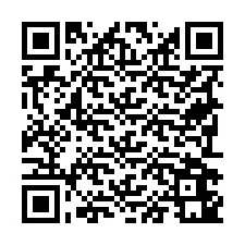 Código QR para número de teléfono +19792641326