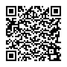 Código QR para número de teléfono +19792692615