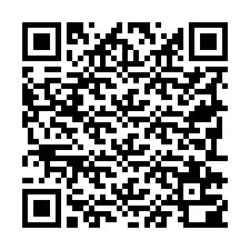 Código QR para número de teléfono +19792700534