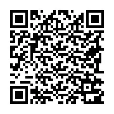 QR Code สำหรับหมายเลขโทรศัพท์ +19792701436