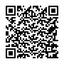 QR Code สำหรับหมายเลขโทรศัพท์ +19792701867