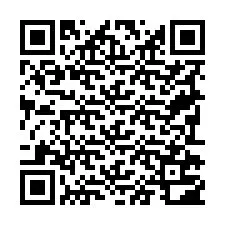 Código QR para número de teléfono +19792702161