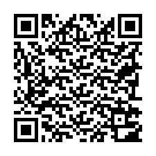 Código QR para número de telefone +19792702429