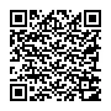 Código QR para número de teléfono +19792702488