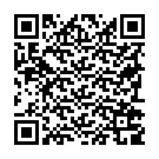 Código QR para número de teléfono +19792709912